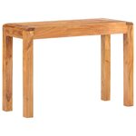 vidaXL Table console 110x40x76cm Bois d'acacia massif et finition miel