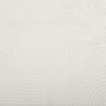vidaXL Tapis IZA poils courts style scandinave crème 120x170 cm