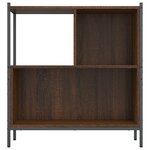vidaXL Bibliothèque chêne marron 72x28x77 5 cm bois d'ingénierie