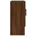 vidaXL Armoire murale chêne marron 60x31x70 cm bois d'ingénierie