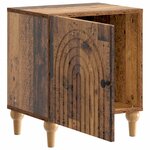 vidaXL Cabinet de chevet Bois ancien 43 x 34 5 x 50 cm