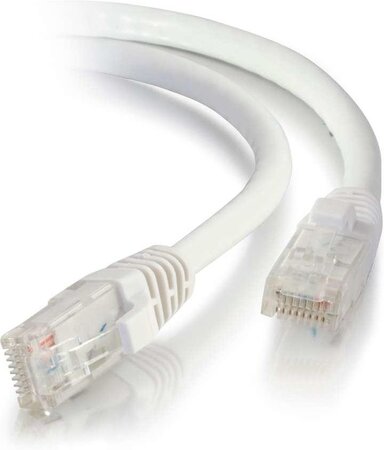 Câble/Cordon réseau RJ45 Catégorie 6 FTP (F/UTP) Droit 20m (Blanc)