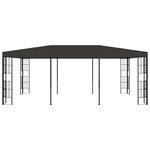 vidaXL Belvédère 3x6 m Anthracite