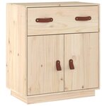 vidaXL Buffet 65 5x40x75 cm Bois massif de pin