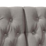 vidaXL Tête de lit capitonnée Taupe 180 cm Pin massif