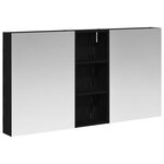vidaXL Ensemble de Meubles de Salle de Bain 3 Pièces 130 x 14 5 x 70 cm