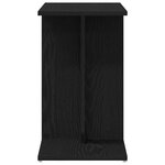 vidaXL Table d'appoint Chêne noir 50 x 30 x 50 cm Bois d'ingénierie