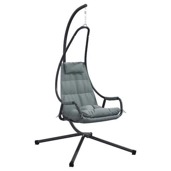 vidaXL Chaise suspendue Anthracite 94 x 107 x 196 5 cm Acier