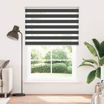 vidaXL Store zèbre noir 160x230 cm largeur du tissu 155 9 cm polyester