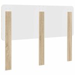 vidaXL Tête de lit Chêne Sonoma 140 cm Bois d'ingénierie