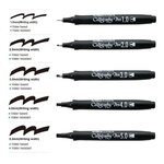 Marqueur Supreme Calligraphy Pen pointe 2 mm coloris noir ARTLINE