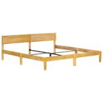 vidaXL Cadre de lit Bois de manguier massif 200 cm