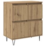 vidaXL Buffet Marron 60 x 35 x 70 cm Bois d'ingénierie