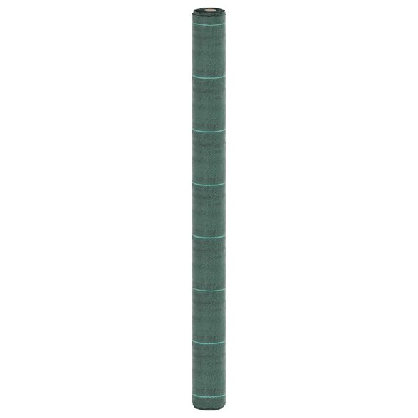 vidaXL Membrane anti-mauvaises herbes vert 1 5x5 m PP
