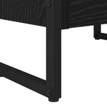 vidaXL Bibliothèque Chêne noir 80 x 30 x 155 cm Bois d'ingénierie