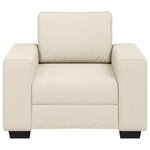 Chaise de canapé vidaXL 60 cm en lin