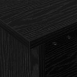 vidaXL Meuble TV Chêne noir 37 x 35 x 35 cm Bois d'ingénierie