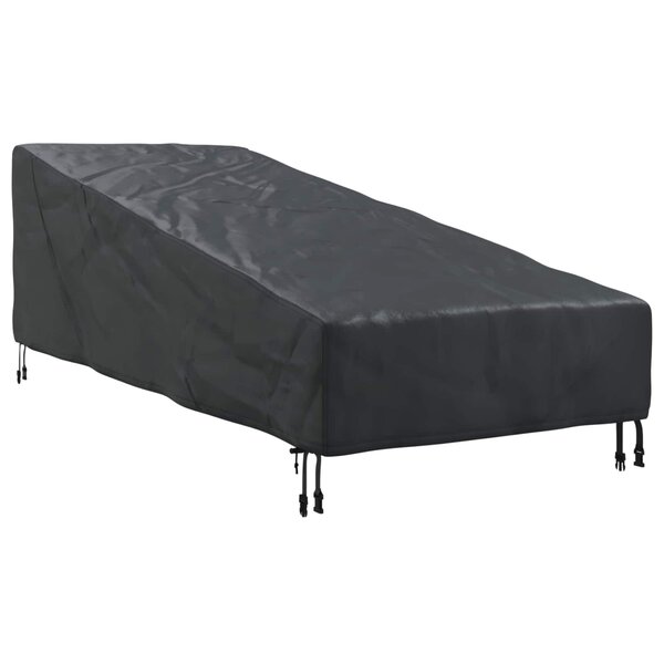 vidaXL Housse de meubles d'extérieur 195 x 76 x 82 cm Rectangulaire