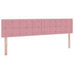 vidaXL Lit de Rangement avec matelas Rose 200 x 200 cm Velours