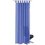 vidaXL Rideau occultant 2 Pièces Voile 140 x 245 cm Bleu royal