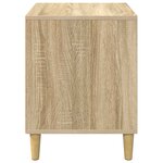 vidaXL Maison pour chat Sonoma 42 5 x 40 x 53 cm Bois d'ingénierie