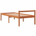vidaXL Lit pour personne âgée sans matelas 75x190 cm bois pin massif