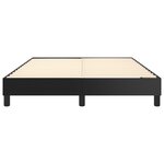 vidaXL Cadre de lit sans matelas noir 140x200 cm similicuir