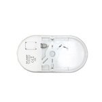 Applique led murale 20w blanche ovale ip65 - blanc froid 6000k - 8000k - silamp