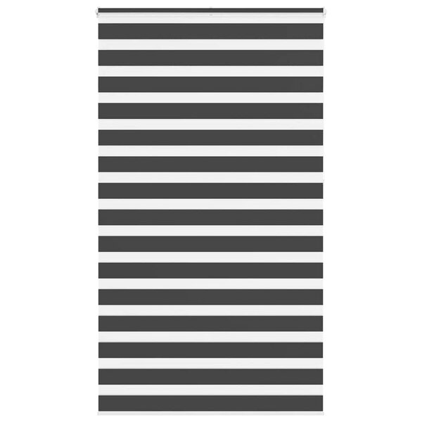 vidaXL Store zèbre noir 130x230 cm largeur du tissu 125 9 cm polyester