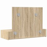 vidaXL Table de Toilette Marron 100 x 40 x 70 cm Bois d'ingénierie
