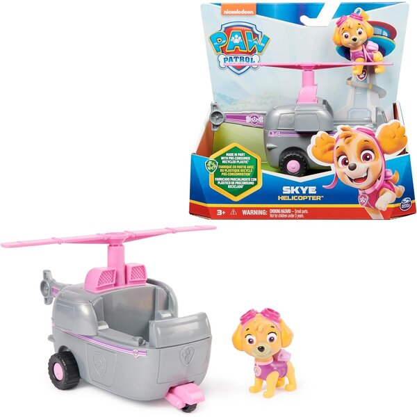 Spin Master 6069061 - La Pat Patrouille Hélicoptère avec figurine Skye