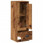 vidaXL Buffet haut vieux bois 36x35 5x103 5 cm bois d'ingénierie