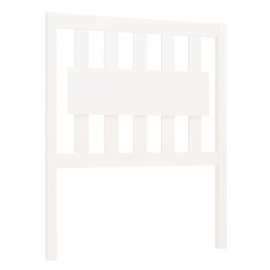 vidaXL Tête de lit blanc 80 5x4x100 cm bois massif de pin