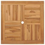 vidaXL Set de salle à manger de jardin 2 Pièces Marron