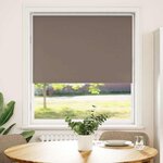 vidaXL Store enrouleur occultant café 100x175cm largeur du tissu