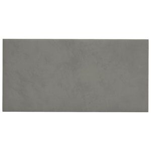 vidaXL Tête de lit murale 12 Pièces Gris clair Velours