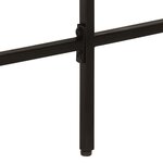 vidaXL Bureau 165x110x77 cm bois massif de manguier et fer