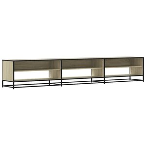 vidaXL Meuble TV chêne sonoma 270x40x46 cm bois d'ingénierie
