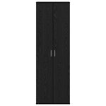 vidaXL Highboard Chêne Noir 60x35x180 cm Bois d'Ingénierie