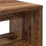 vidaXL Meuble TV Bois ancien 60 x 30 x 40 cm Bois d'ingénierie