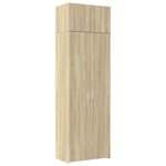 vidaXL Armoire de rangement chêne sonoma 70x42 5x225 cm