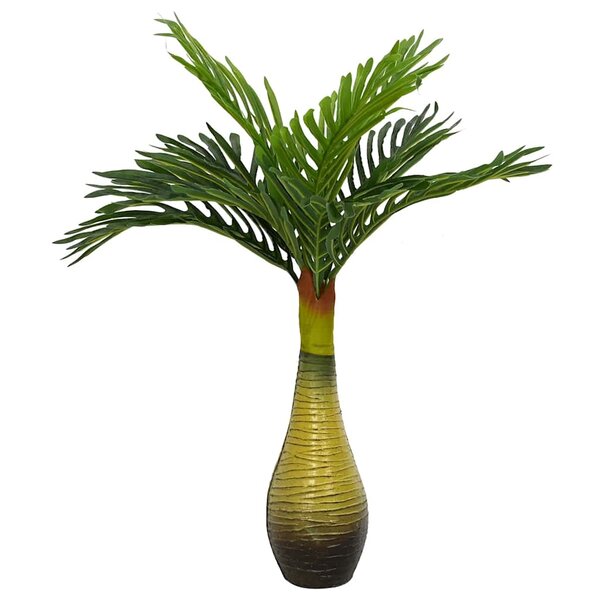vidaXL Palmier artificiel 9 feuilles 70 cm vert