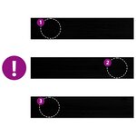 vidaXL Marches d'escalier 4 Pièces marron foncé 120x30x2 cm chêne massif