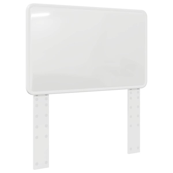 vidaXL Tête de lit Blanc Brillant 80 cm Bois d'ingénierie