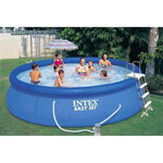 INTEX Kit piscine autoportée Easy Set - Ø457 x 106 cm
