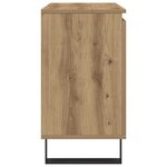 vidaXL Armoire de salle de bain chêne artisanal 58x33x60 cm