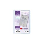 Etui De Protection Pour Carte Grise 3 Volets Pvc Lisse 20/100e - Cristal - Exacompta