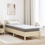 vidaXL Coussins de Matelas Blanc 70 x 200 cm Polyester sans colle