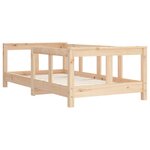 vidaXL Cadre de lit pour enfant 70x140 cm bois de pin massif