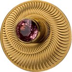 Pièce de monnaie en Or 1000 Francs g 1 Millésime 2025 PADPARADSCHA DELUXE (PRÉCOMMANDE)